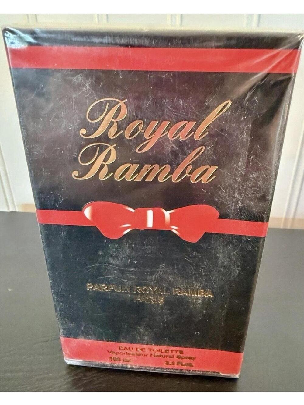 Royal Ramba Paris Eau De Toilette Spray 3.4 oz 100ml Women Sealed Perfume